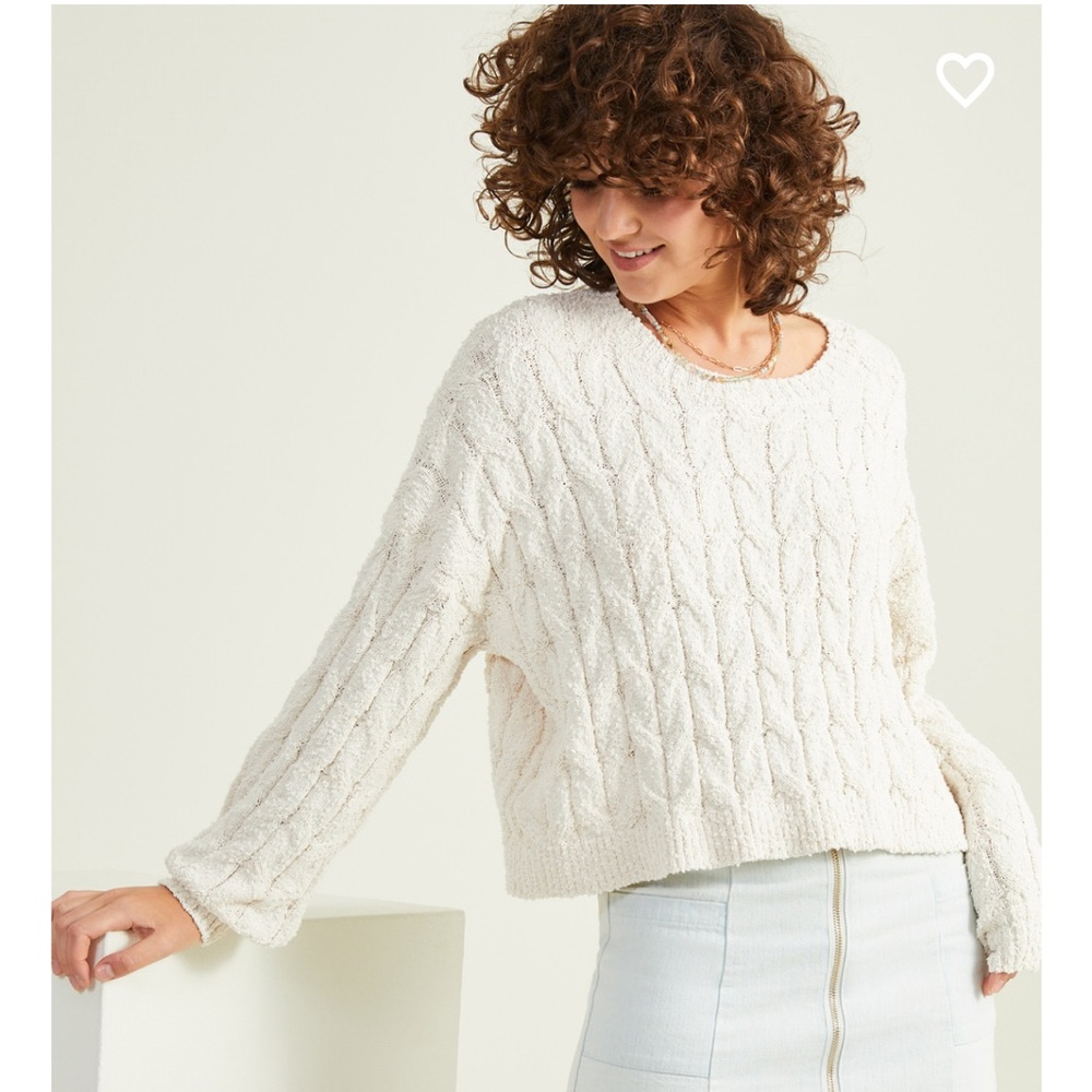 Altard State Cable Knit Sweater